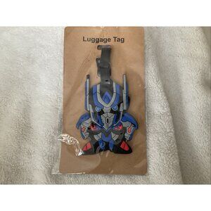 Transformers Optimus Prime Luggage Tag Silicone Travel Bag Identification Label